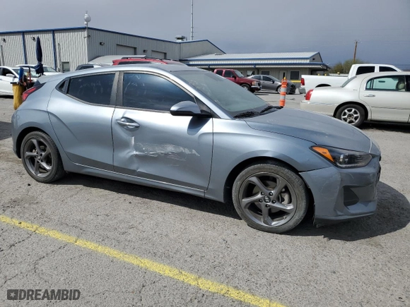 2019 Hyundai Veloster 2.0 with VIN KMHTG6AF7KU019781, listed as a Copart auction lot 51629135 with 70,072 mi miles and Salvage Title. Bid and sale history available at carsss.com. Image 4.