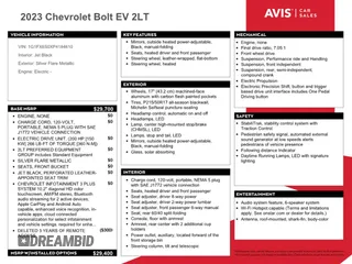 2023 Chevrolet Bolt EV 2LT z VIN 1G1FX6S0XP4184610, wystawiony jako Copart lot #53029115 z przebiegiem 55 610 mil mil oraz Nie do naprawy • Non repairable. Historia ofert i sprzedaży dostępna na DreamBid. Obrazek 12.