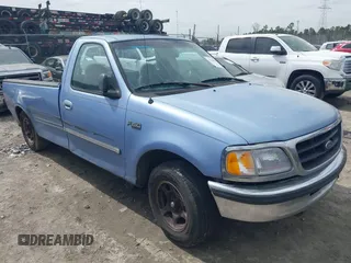 1997 Ford F-150 with VIN 1FTDF17W8VNC25194, listed as a IAAI auction lot 41794135 with 233,538 mi miles and . Bid and sale history available at DreamBid. Image 1.