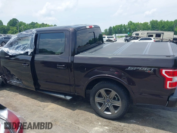 2020 Ford F-150 XL with VIN 1FTEW1E58LKE77945, listed as a IAAI auction lot 42487753 with 88,218 mi miles and . Bid and sale history available at DreamBid. Image 14.