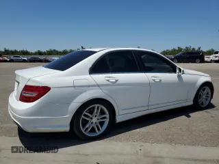 2014 Mercedes-Benz C 250 Sport with VIN WDDGF4HB3EG247401, listed as a Copart auction lot 62551635 with 118,342 mi miles and Salvage title. Bid and sale history available at DreamBid. Image 3.