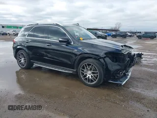 2022 Mercedes-Benz GLE 53 AMG with VIN 4JGFB6BBXNA596396, listed as a IAAI auction lot 41484492 with 38,599 mi miles and . Bid and sale history available at DreamBid. Image 1.