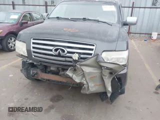 2006 Infiniti QX56 with VIN 5N3AA08C96N813500, listed as a IAAI auction lot 41377849 with 205,729 mi miles. Bid and sale history available at carsss.com. Image 6.