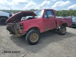 1996 Ford F-150 z VIN 1FTEF15Y7TLB41207, wystawiony jako Copart lot #58153065 z przebiegiem 247 662 mil mil oraz Szkoda całkowita • Salvage title. Historia ofert i sprzedaży dostępna na DreamBid. Obrazek 1.