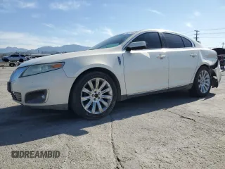 2009 Lincoln MKS with VIN 1LNHM94R79G620820, listed as a Copart auction lot 49594165 with 166,163 mi miles and Salvage Title. Bid and sale history available at DreamBid. Image 1.