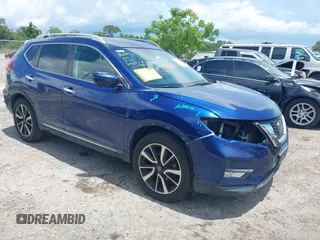2020 Nissan Rogue S with VIN 5N1AT2MT2LC717378, listed as a IAAI auction lot 42562754 with 80,927 mi miles and . Bid and sale history available at DreamBid. Image 1.