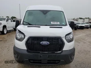 2023 Ford Transit Cargo with VIN 1FTBR1CG2PKB88807, listed as a Copart auction lot 54691055 with 25,269 mi miles and Salvage Title. Bid and sale history available at carsss.com. Image 5.