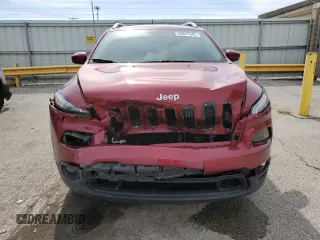 2017 Jeep Cherokee Latitude with VIN 1C4PJMCBXHW528444, listed as a Copart auction lot 49841645 with 97,361 mi miles and Salvage Title. Bid and sale history available at carsss.com. Image 5.