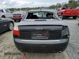 2005 Audi A4 3.0L with VIN WAULT68EX5A085970, listed as a Copart auction lot 74258684 with 0 mi miles and Salvage Title. Bid and sale history available at carsss.com. Image 6.