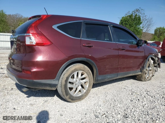 2015 Honda CR-V EX with VIN 2HKRM3H51FH542992, listed as a Copart auction lot 52028945 with 131,297 mi miles and Salvage Title. Bid and sale history available at carsss.com. Image 3.