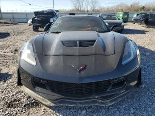 2016 Chevrolet Corvette Z06 3LZ with VIN 1G1YU2D64G5606568, listed as a Copart auction lot 86826494 with 0 mi miles and Salvage Title. Bid and sale history available at carsss.com. Image 5.