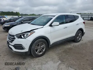 2018 Hyundai Santa Fe 2.4L with VIN 5NMZT3LB6JH078152, listed as a Copart auction lot 54418675 with 121,455 mi miles and Salvage title. Bid and sale history available at DreamBid. Image 1.