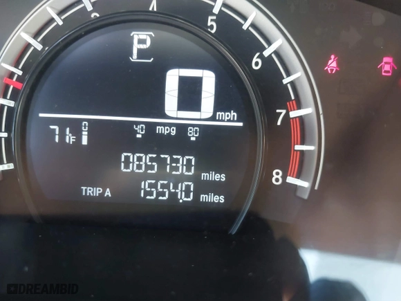 2017 Honda CR-V LX with VIN 7FARW5H33HE014039, listed as a IAAI auction lot 41830031 with 85,730 mi miles. Bid and sale history available at carsss.com. Image 15.