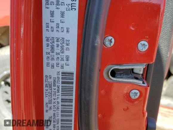 2015 Ram 1500 Express with VIN 1C6RR7FT2FS717656, listed as a Copart auction lot 43850385 with 96,644 mi miles and Non repairable. Bid and sale history available at DreamBid. Image 12.