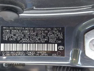 2013 Toyota Prius One with VIN JTDKN3DU2D1695784, listed as a IAAI auction lot 42212612 with 138,993 mi miles and . Bid and sale history available at DreamBid. Image 8.
