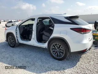 2021 Lexus RX with VIN 2T2YGMDA9MC058947, listed as a Copart auction lot 55890114 with 56,502 mi miles and Salvage Title. Bid and sale history available at carsss.com. Image 2.