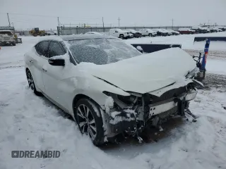 2018 Nissan Maxima SR with VIN 1N4AA6AP0JC396260, listed as a Copart auction lot 41475005 with Not Provided miles and Salvage Title. Bid and sale history available at carsss.com. Image 4.