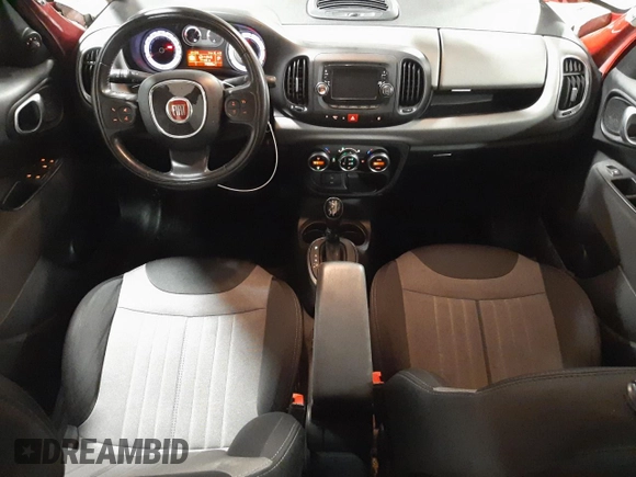 2015 FIAT 500L Easy with VIN ZFBCFABH3FZ034171, listed as a Copart auction lot 86753914 with 79,336 mi miles and Salvage title. Bid and sale history available at DreamBid. Image 8.