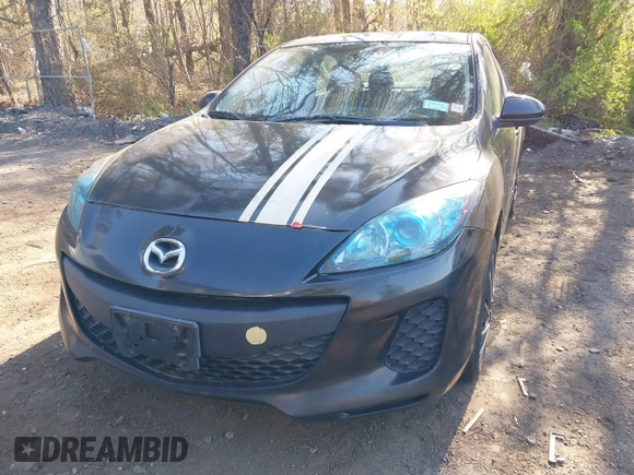 2013 Mazda Mazda3 i Sport with VIN JM1BL1UP9D1827153, listed as a IAAI auction lot 42115626 with 124,014 mi miles. Bid and sale history available at carsss.com. Image 6.