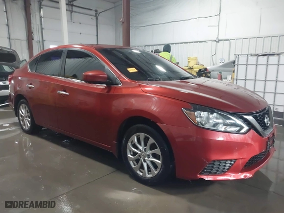 2017 Nissan Sentra SV with VIN 3N1AB7AP7HY266042, listed as a IAAI auction lot 41246586 with 137,262 mi miles. Bid and sale history available at carsss.com. Image 13.