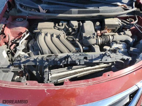 2019 Nissan Versa Sedan SV with VIN 3N1CN7AP7KL850980, listed as a Copart auction lot 83310824 with 98,884 mi miles and Salvage Title. Bid and sale history available at carsss.com. Image 12.
