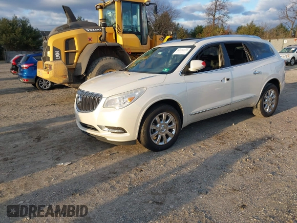 2015 Buick Enclave Leather with VIN 5GAKRBKD4FJ274350, listed as a IAAI auction lot 40986198 with 119,707 mi miles and . Bid and sale history available at DreamBid. Image 22.