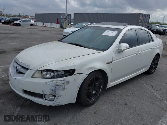 2007 Acura TL with VIN 19UUA66287A023297, listed as a IAAI auction lot 42111537 with 226,242 mi miles. Bid and sale history available at carsss.com. Image 2.