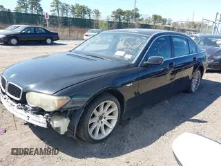 2003 BMW 7 Series 745Li with VIN WBAGN63473DR09509, listed as a IAAI auction lot 42061188 with Not provided miles and . Bid and sale history available at DreamBid. Image 2.