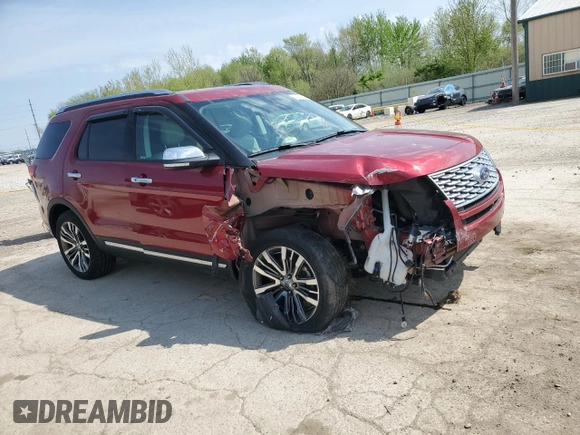2019 Ford Explorer Platinum с VIN 1FM5K8HT1KGA40736, выставлен на аукционе Copart как лот 54357915 с пробегом 67 164 миль миль и Списание • Salvage title. История ставок и продаж доступна на DreamBid. Изображение 4.