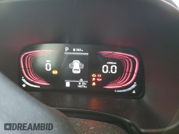 2024 Kia Soul S with VIN KNDJ23AU3R7918038, listed as a Copart auction lot 42534385 with 18,273 mi miles and Salvage Title. Bid and sale history available at DreamBid. Image 9.