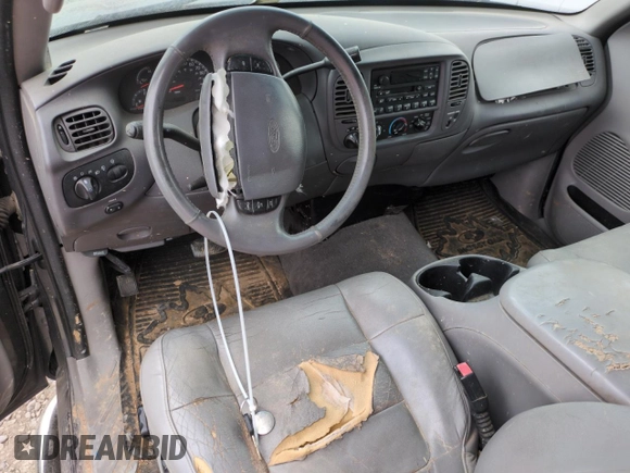 2002 Ford F-150 XL with VIN 1FTRX08L72KB08804, listed as a Copart auction lot 63163455 with Not provided miles and Clean title. Bid and sale history available at DreamBid. Image 8.