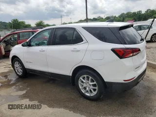 2022 Chevrolet Equinox LT z VIN 3GNAXKEV4NL158603, wystawiony jako Copart lot #60041425 z przebiegiem 17 974 mil mil oraz Szkoda całkowita • Salvage title. Historia ofert i sprzedaży dostępna na DreamBid. Obrazek 2.