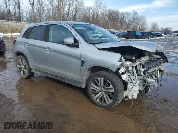 2021 Mitsubishi Outlander Sport SE with VIN JA4APVAU2MU015218, listed as a Copart auction lot 46524735 with 96,711 mi miles and Clean Title. Bid and sale history available at carsss.com. Image 4.