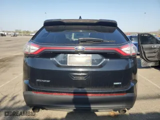 2017 Ford Edge SE with VIN 2FMPK4G97HBB72858, listed as a Copart auction lot 53764965 with 143,433 mi miles and Clean Title. Bid and sale history available at carsss.com. Image 6.