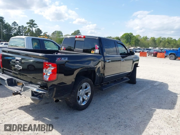 2015 Chevrolet Silverado 1500 LTZ with VIN 3GCUKSEC7FG145504, listed as a IAAI auction lot 41999825 with 206,560 mi miles and . Bid and sale history available at DreamBid. Image 4.