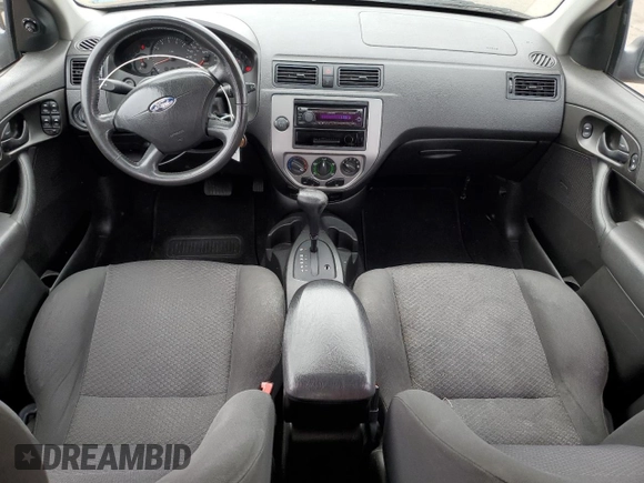 2005 Ford Focus S with VIN 3FAFP37N55R136243, listed as a Copart auction lot 49668445 with 144,211 mi miles and Salvage Title. Bid and sale history available at carsss.com. Image 8.