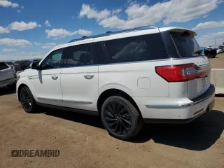 2020 Lincoln Navigator Reserve z VIN 5LMJJ3LT4LEL21810, wystawiony jako Copart lot #57626325 z przebiegiem 72 058 mil mil oraz Szkoda całkowita • Salvage title. Historia ofert i sprzedaży dostępna na DreamBid. Obrazek 2.