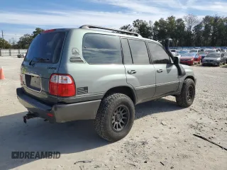 2002 Lexus LX 470 z VIN JTJHT00W723514716, wystawiony jako Copart lot #42646295 z przebiegiem 188 817 mil mil oraz Szkoda całkowita • Salvage title. Historia ofert i sprzedaży dostępna na DreamBid. Obrazek 3.
