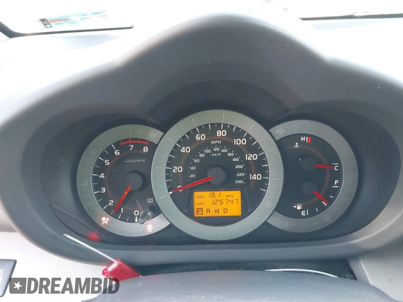 2011 Toyota RAV4 with VIN JTMEK4DV0B5106239, listed as a IAAI auction lot 41424253 with 125,747 mi miles and . Bid and sale history available at DreamBid. Image 7.