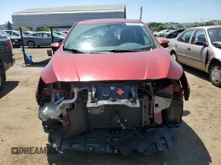 2018 Nissan LEAF S with VIN 1N4AZ1CP2JC303571, listed as a Copart auction lot 55249995 with 33,009 mi miles and Salvage Title. Bid and sale history available at DreamBid. Image 5.