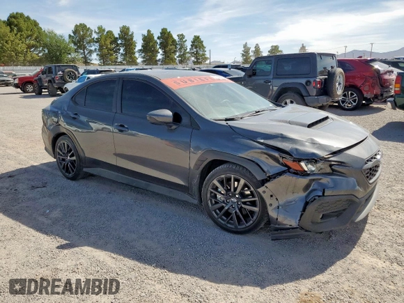 2022 Subaru WRX Premium с VIN JF1VBAF64N9025218, выставлен на аукционе Copart как лот 57229895 с пробегом 20 006 миль миль и Списание • Salvage title. История ставок и продаж доступна на DreamBid. Изображение 4.