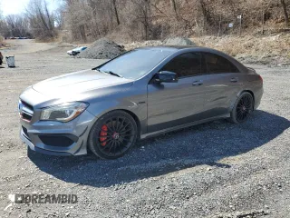 2015 Mercedes-Benz CLA 45 AMG z VIN WDDSJ5CB1FN211600, wystawiony jako Copart lot #51291475 z przebiegiem 128 956 mil mil oraz Szkoda całkowita • Salvage title. Historia ofert i sprzedaży dostępna na DreamBid. Obrazek 1.