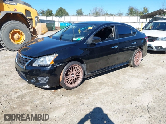 2013 Nissan Sentra SR z VIN 3N1AB7AP5DL731442, wystawiony jako IAAI lot #41627604 z przebiegiem 127 648 mil mil oraz . Historia ofert i sprzedaży dostępna na DreamBid. Obrazek 2.