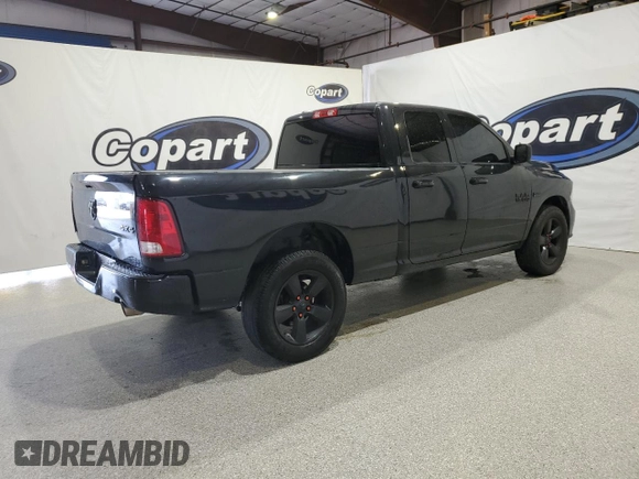 2018 Ram 1500 Express with VIN 1C6RR7FT3JS102669, listed as a Copart auction lot 61965195 with 139,166 mi miles and Clean title. Bid and sale history available at DreamBid. Image 3.