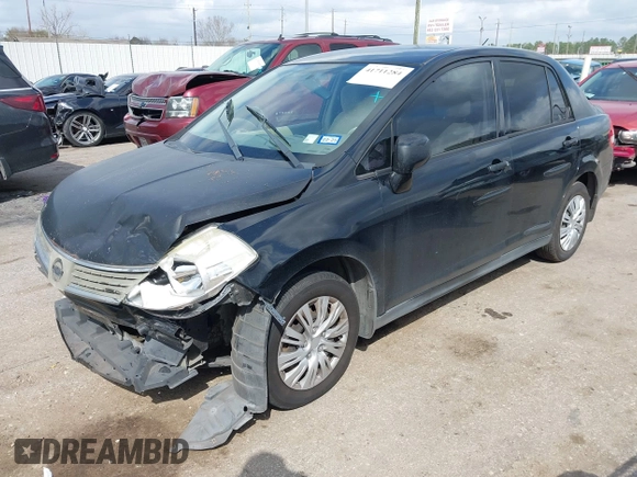 2009 Nissan Versa 1.8 S with VIN 3N1BC11E09L450167, listed as a IAAI auction lot 41711284 with 91,216 mi miles. Bid and sale history available at carsss.com. Image 17.