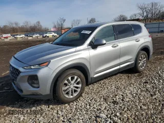 2020 Hyundai Santa Fe SEL with VIN 5NMS3CAD2LH224331, listed as a Copart auction lot 49307115 with 103,653 mi miles and Salvage Title. Bid and sale history available at carsss.com. Image 1.