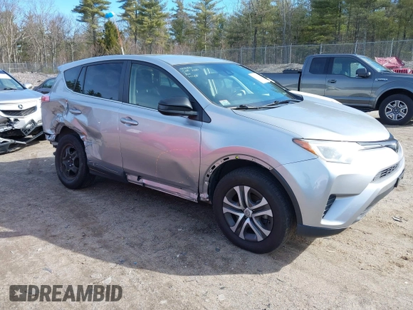 2018 Toyota RAV4 LE with VIN JTMBFREV8JJ224872, listed as a IAAI auction lot 41907962 with 104,605 mi miles and . Bid and sale history available at DreamBid. Image 1.