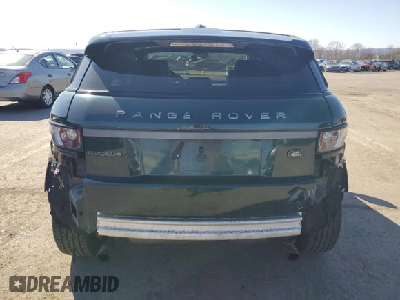 2013 Land Rover Range Rover Evoque Pure with VIN SALVN2BGXDH753287, listed as a Copart auction lot 48361175 with 121,900 mi miles and Salvage Title. Bid and sale history available at carsss.com. Image 6.