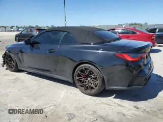 2022 BMW M4 Competition xDrive with VIN WBS33BA09NCK88209, listed as a Copart auction lot 46529225 with 12,036 mi miles and Salvage Title. Bid and sale history available at carsss.com. Image 2.