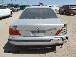 1999 BMW 7 Series 740il with VIN WBAGH8332XDP00274, listed as a Copart auction lot 74191654 with 134,901 mi miles and Salvage Title. Bid and sale history available at carsss.com. Image 6.